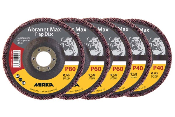Abranet Max lamellilaikka 125mm Lajitelma